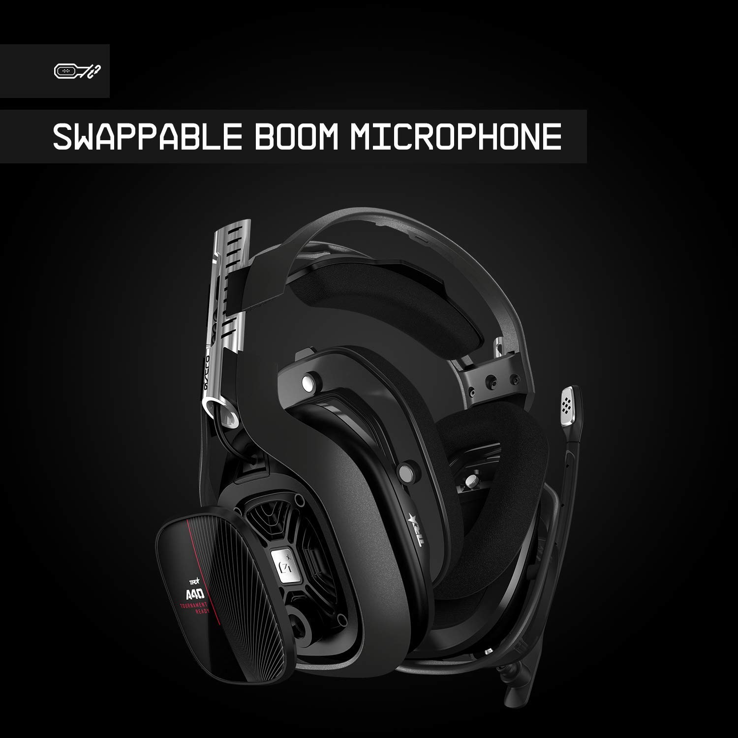 ASTRO Gaming A40 TR Wired Headset + MixAmp Pro TR with Dolby Audio for PlayStation 5, PlayStation 4, PC, Mac - Black/Blue