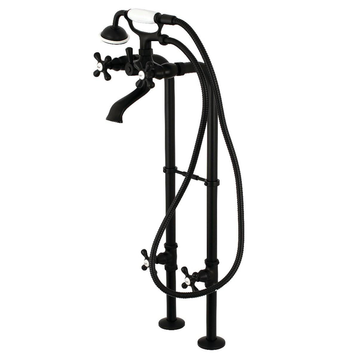 Kingston Brass Freestanding Tub Faucet CCK266K3 Vintage Brass