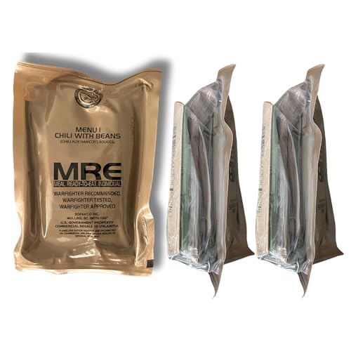 New Pacakging Design 2025/2026 Inspect Date Case A or B MRE Military Meals (CASE A)