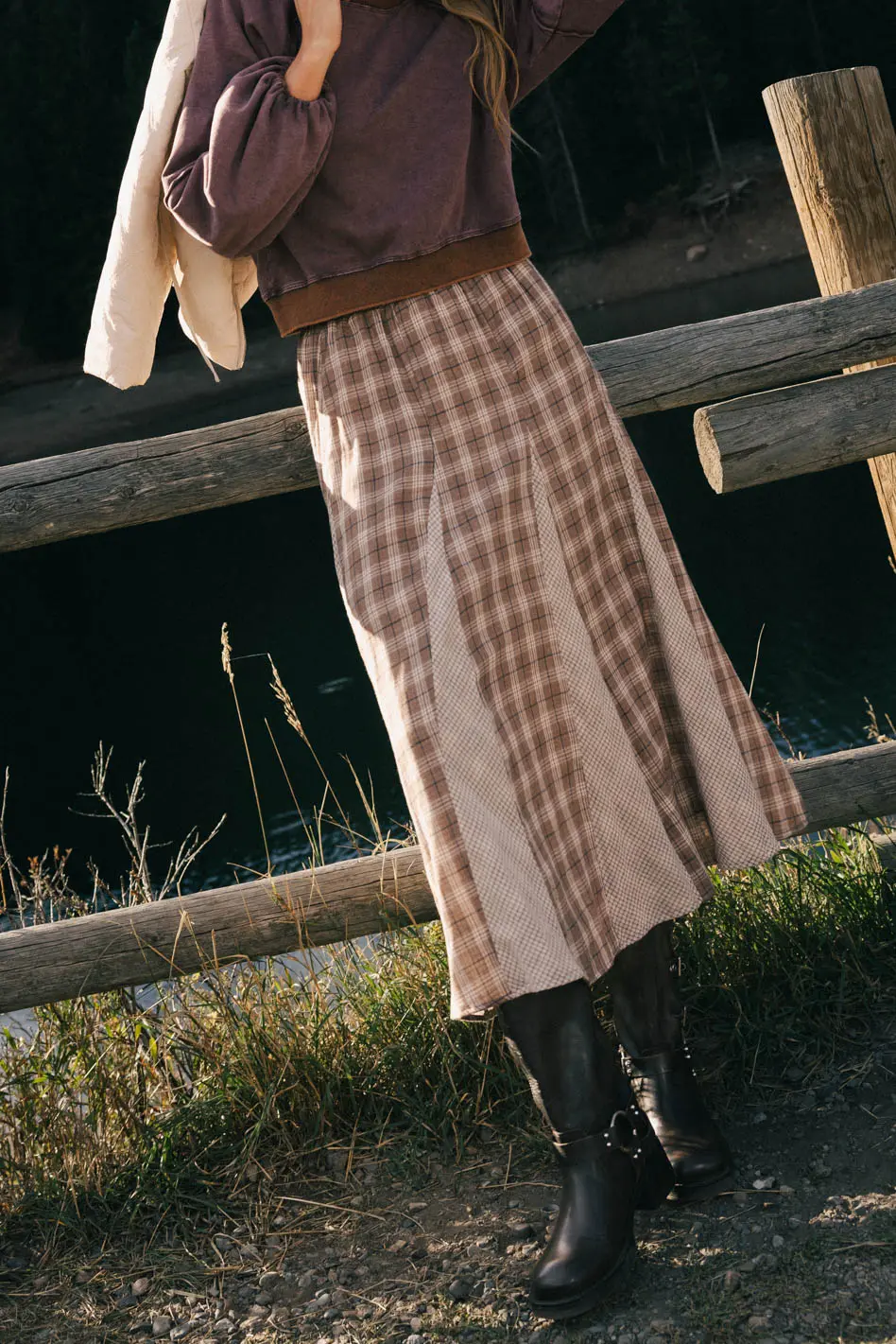 Tully Pleated Maxi Skirt - FINAL SALE