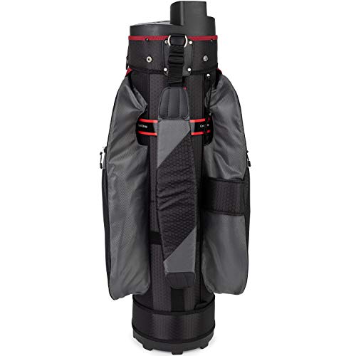 Founders Club Generation 2 Organizer Golf Cart Bag for Men with 14 Way Head Lock Anti Rattle Divider Top
