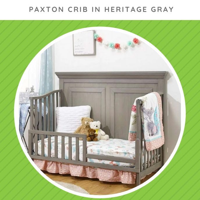 CC KITS Toddler Bed Safety Guard Rail Conversion Kit for Sorelle Cribs (Gray, Model #148)