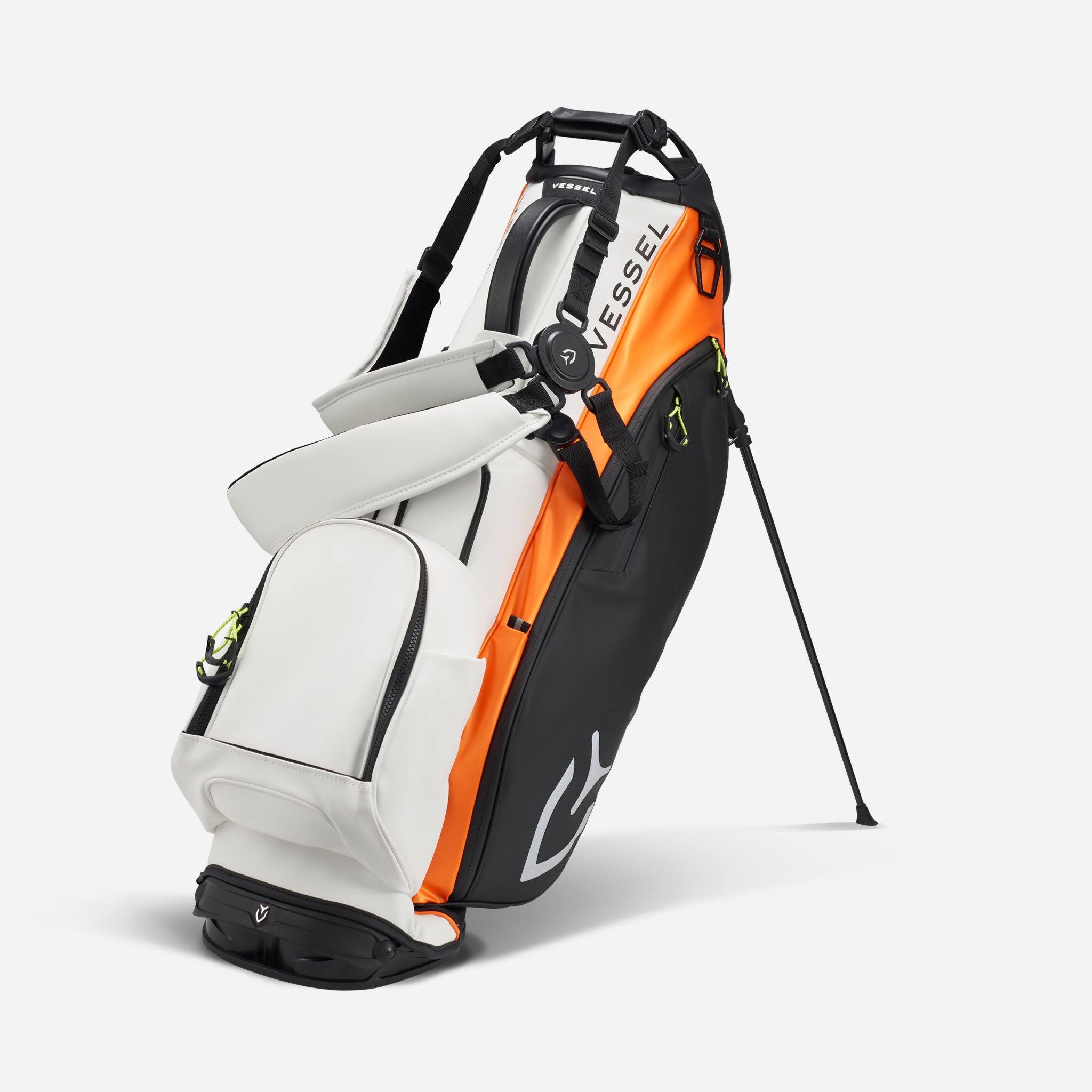 Vessel Player III 6 Way Stand Bag, Matte Iridium