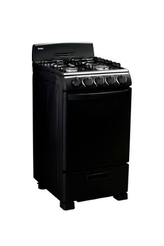 Danby DR202BGLP Propane Gas Range with Broiler Drawer - Freestanding - 2.3 cu ft - Black