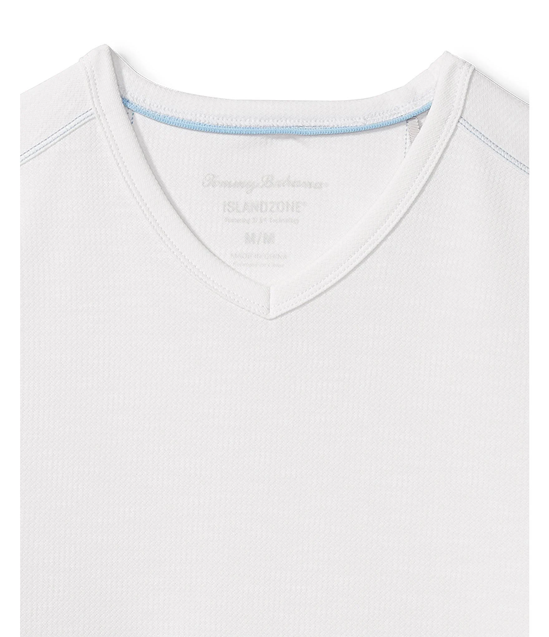 Tommy Bahama Tropicool Paradise V-Neck Tee - Blue