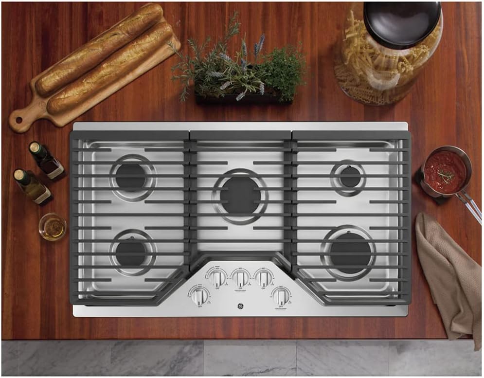 GE JGP5036SLSS 36 Built-in Gas Cooktop
