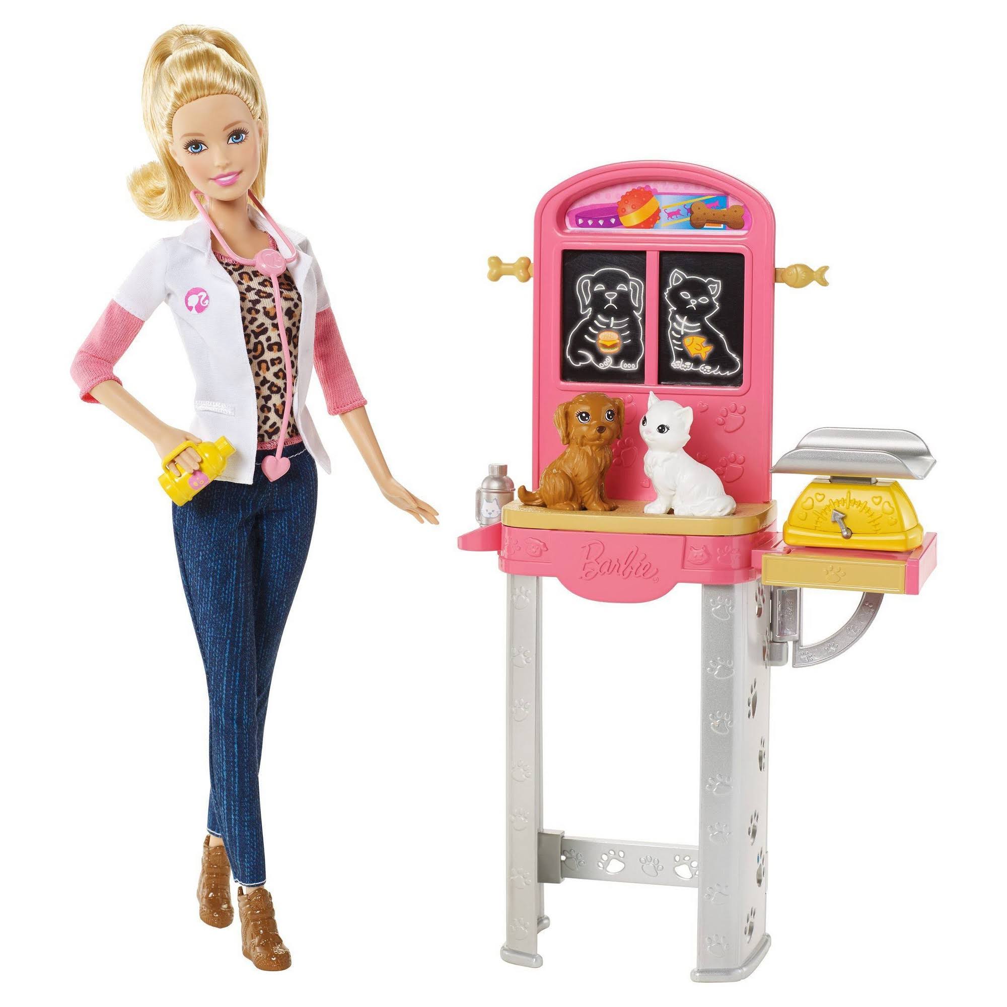 Barbie Careers Pet Vet Playset