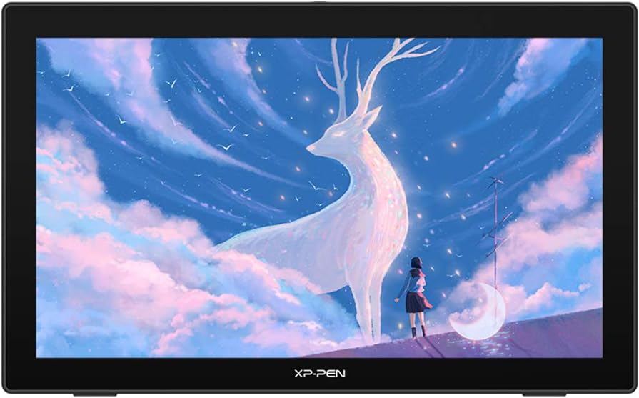 Drawing Tablet with Screen XP-PEN Artist22 Second Generation Digital Drawing Display 21.5 Inch Graphics Tablet with Screen for Art Creation and Digital Drawing