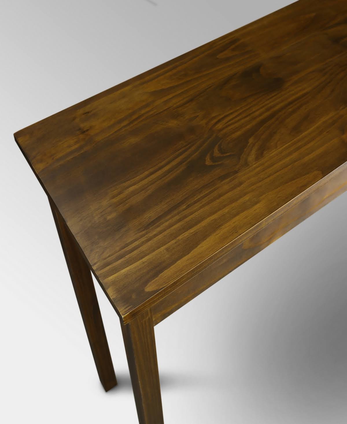 Casual Home Kennedy Console Table with Concealed Drawer, Concealment Furniture, Warm Brown