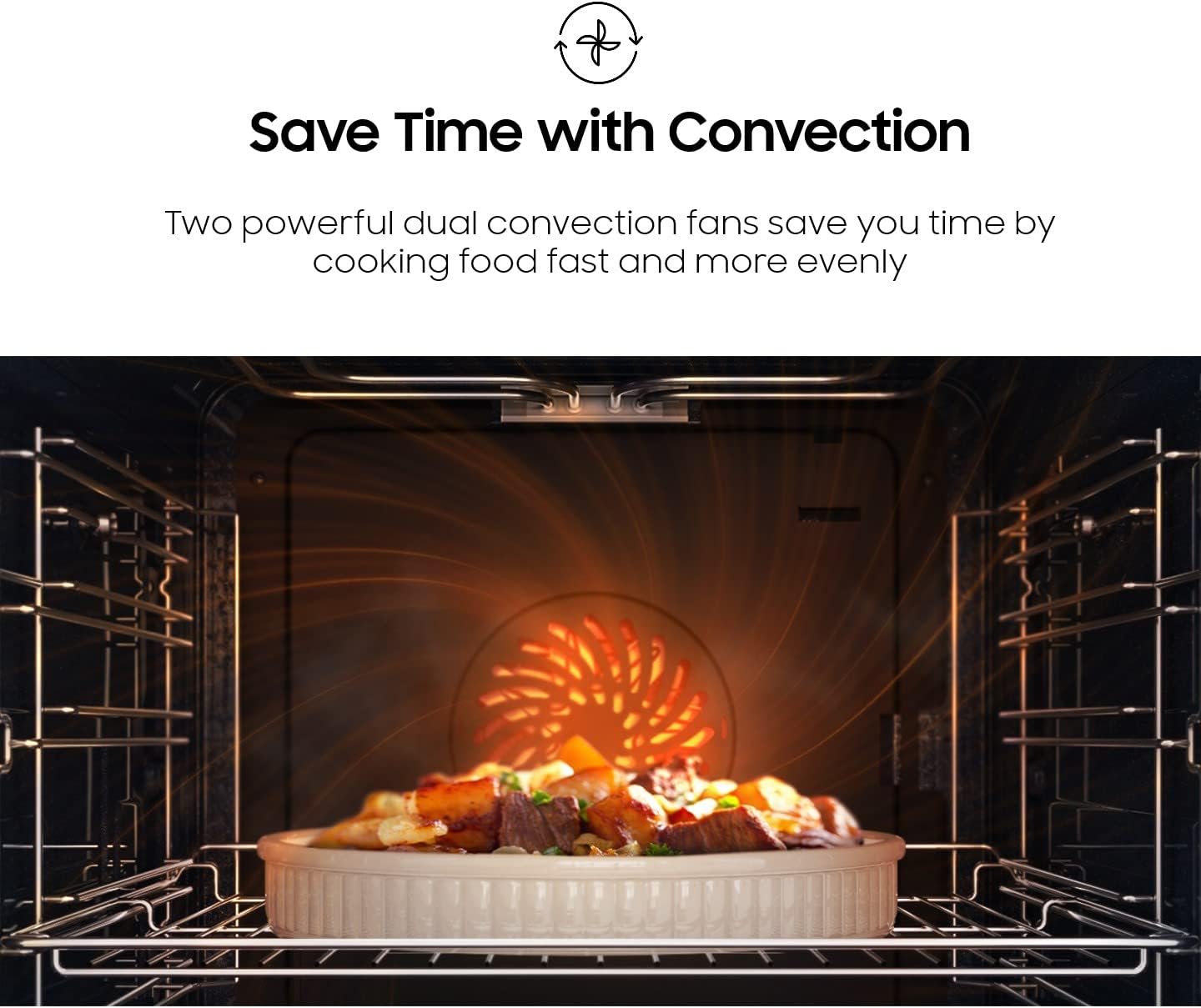 Samsung NQ70M7770DS 7.0 Cu. Ft. Stainless Combination Electric Wall Oven