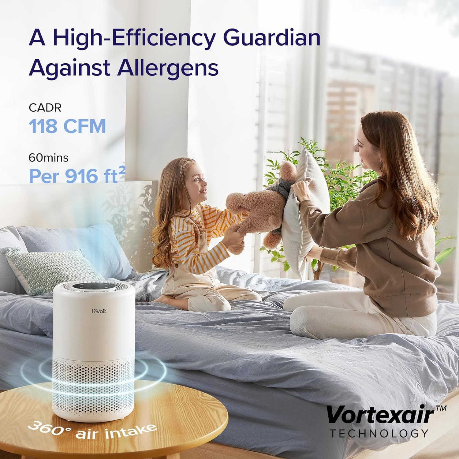 LEVOIT Air Purifier for Home Bedroom & OasisMist 1000S (10L) Smart Humidifier for Home Large Room Bedroom