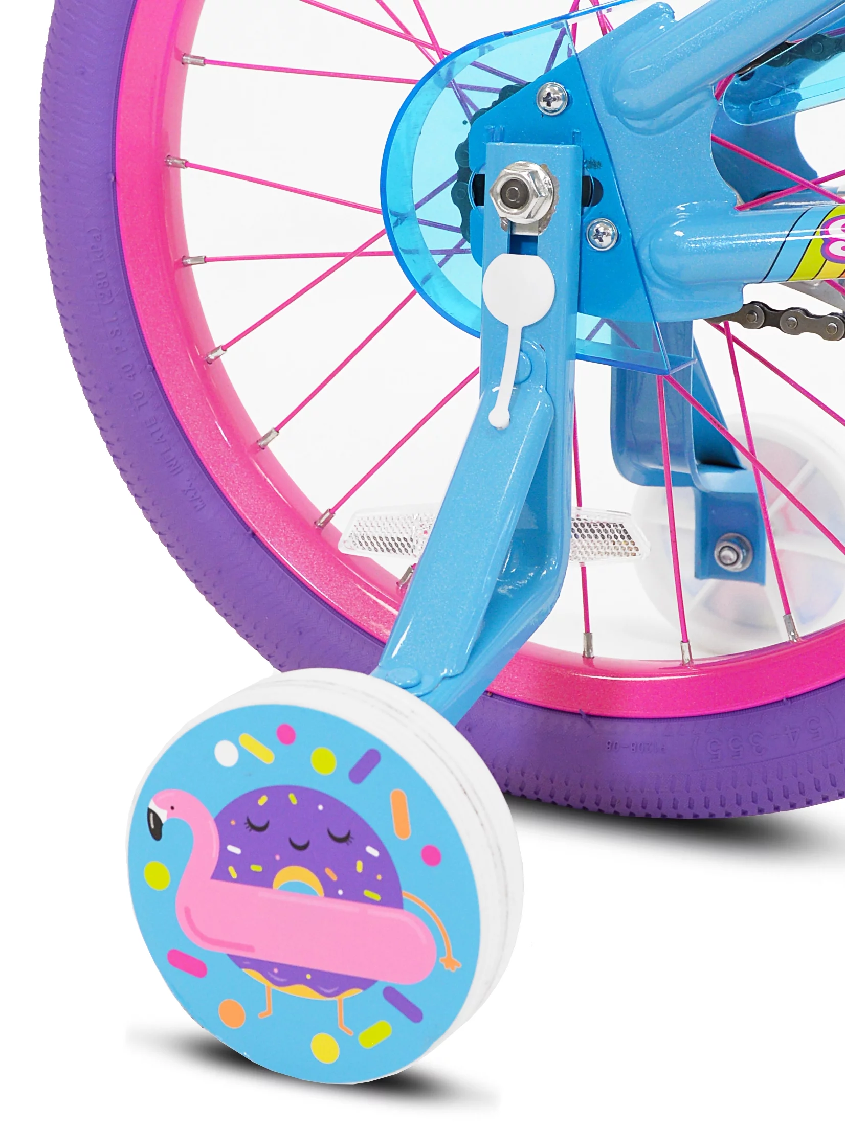 Kent Bicycles 18 Sweetness Girls Child Bike, Purple/Pink/Blue