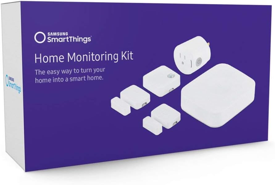 Samsung - SmartThings Home Monitoring Kit - White - New Model-USED