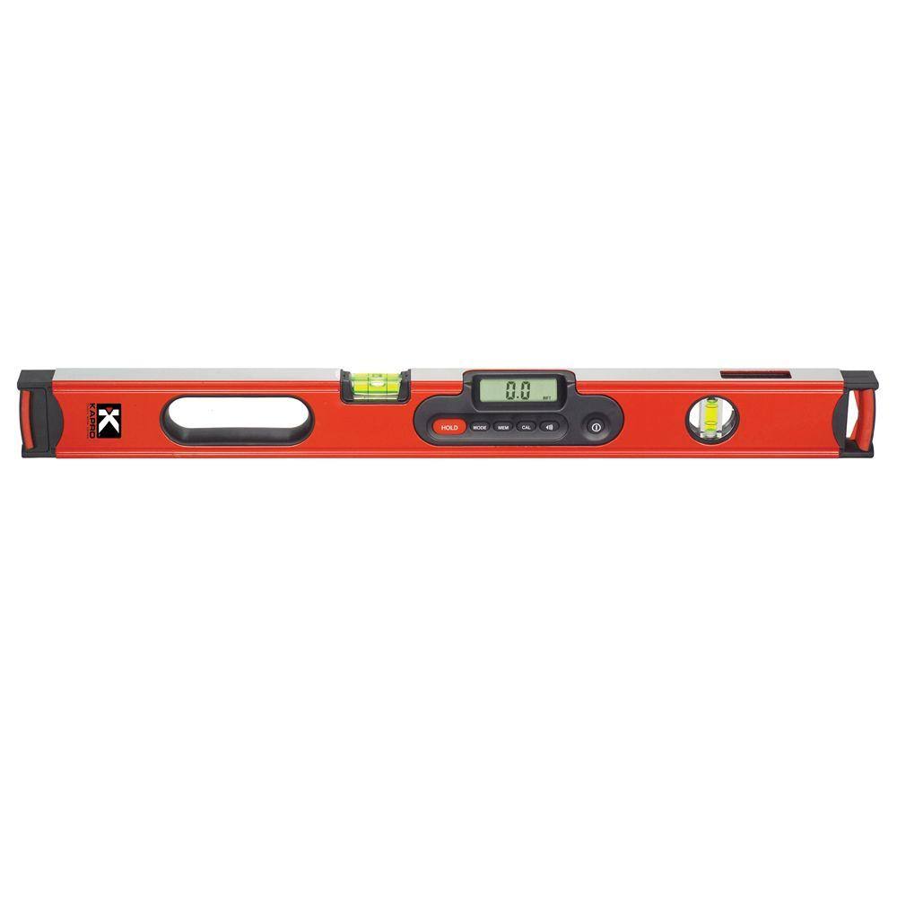 Kapro 985D-48B 48 in. Digiman Magnetic Digital Level with Case