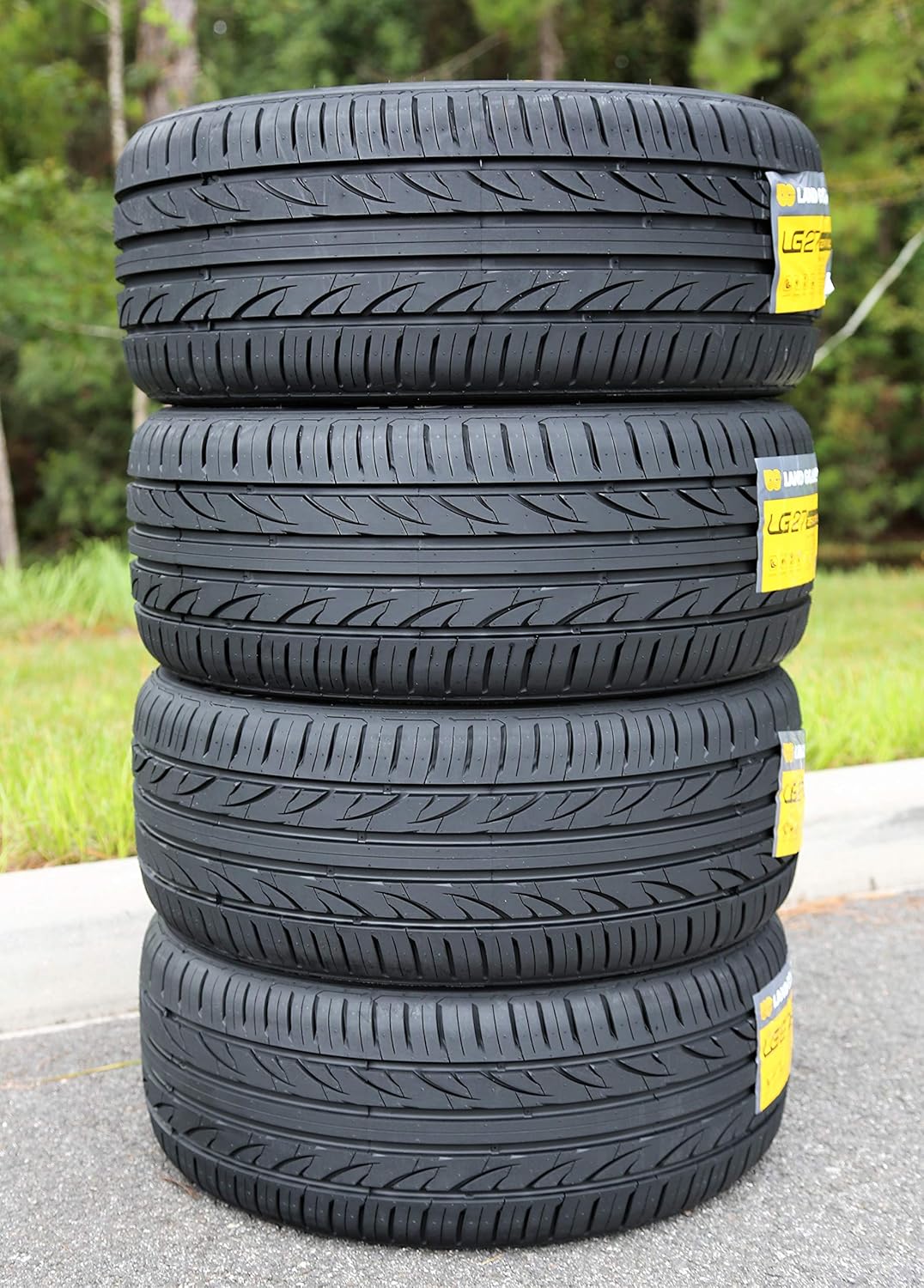 Landgolden LG27 All-Season High Performance Radial Tire-245/50R18 245/50ZR18 245/50/18 245/50-18 100W Load Range SL 4-Ply BSW Black Side Wall