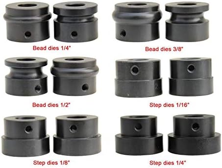 KAKA RM-12 Sheet Metal Fabrication Bead Roller Kit & Forming Mandrels