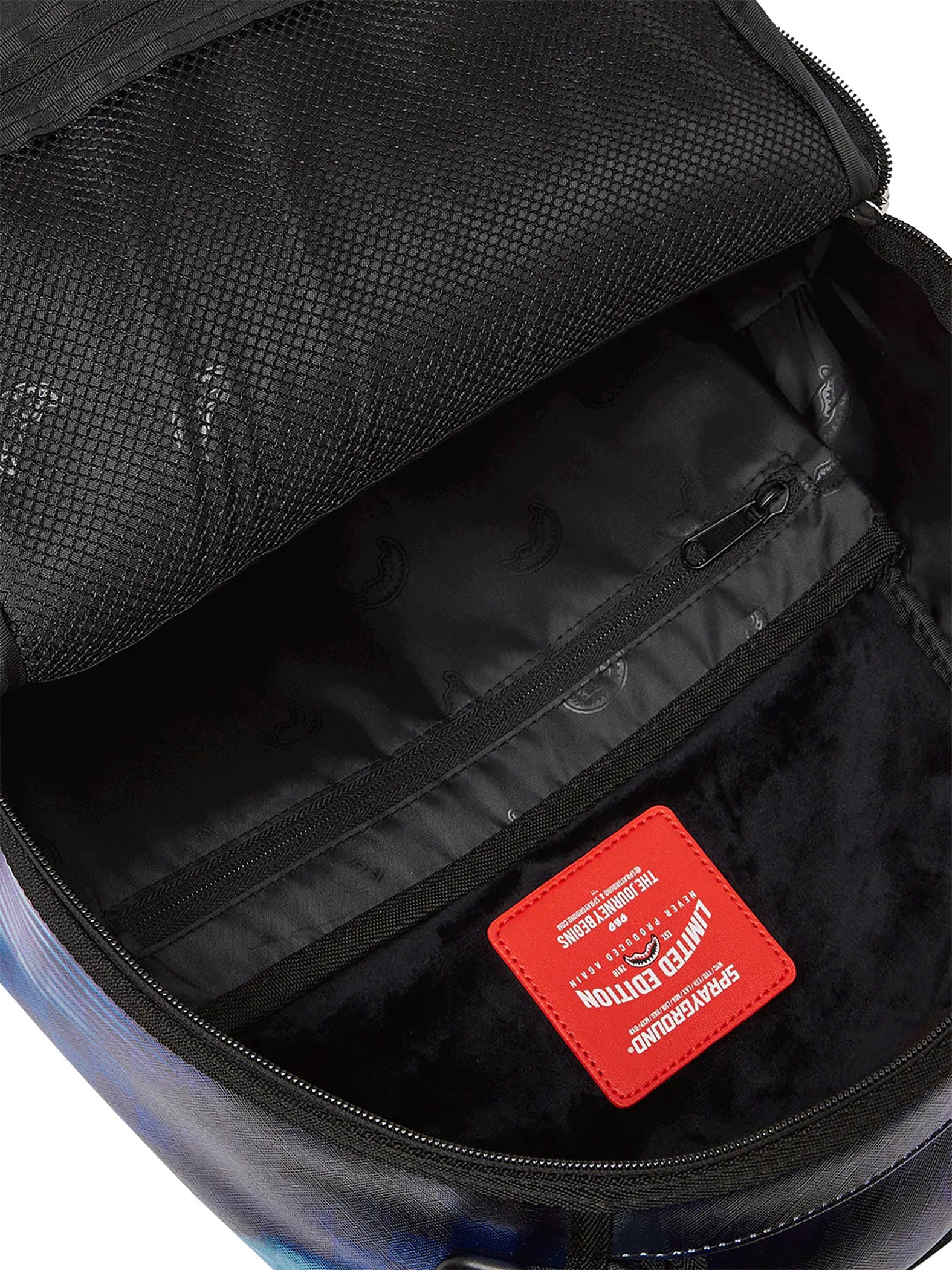 Sprayground Tye Check Backpack, Purple