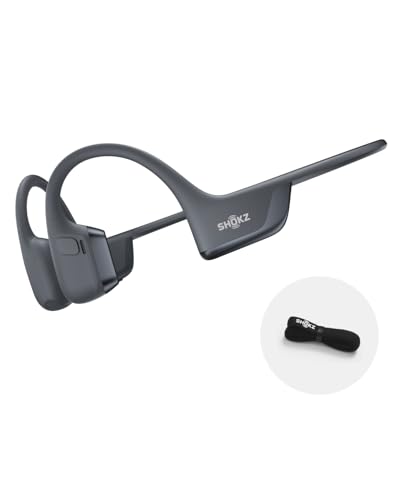 SHOKZ New OpenRun Pro 2 - Open-Ear, Bone Conduction Sport Headphones - with Reflective Strip - Sweat Resistant, Workout Headphones - Secure, Wireless, Comfortable Fit-Deep Bass and Smart Mic App