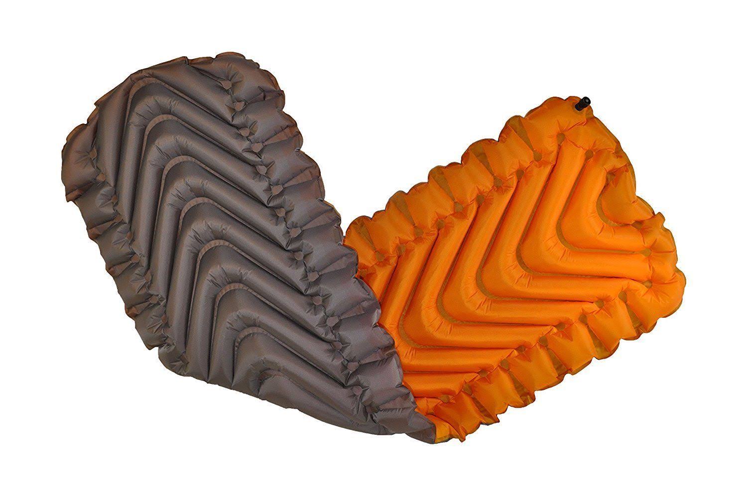 Klymit Insulated Static V Lite Camping Pad, Orange