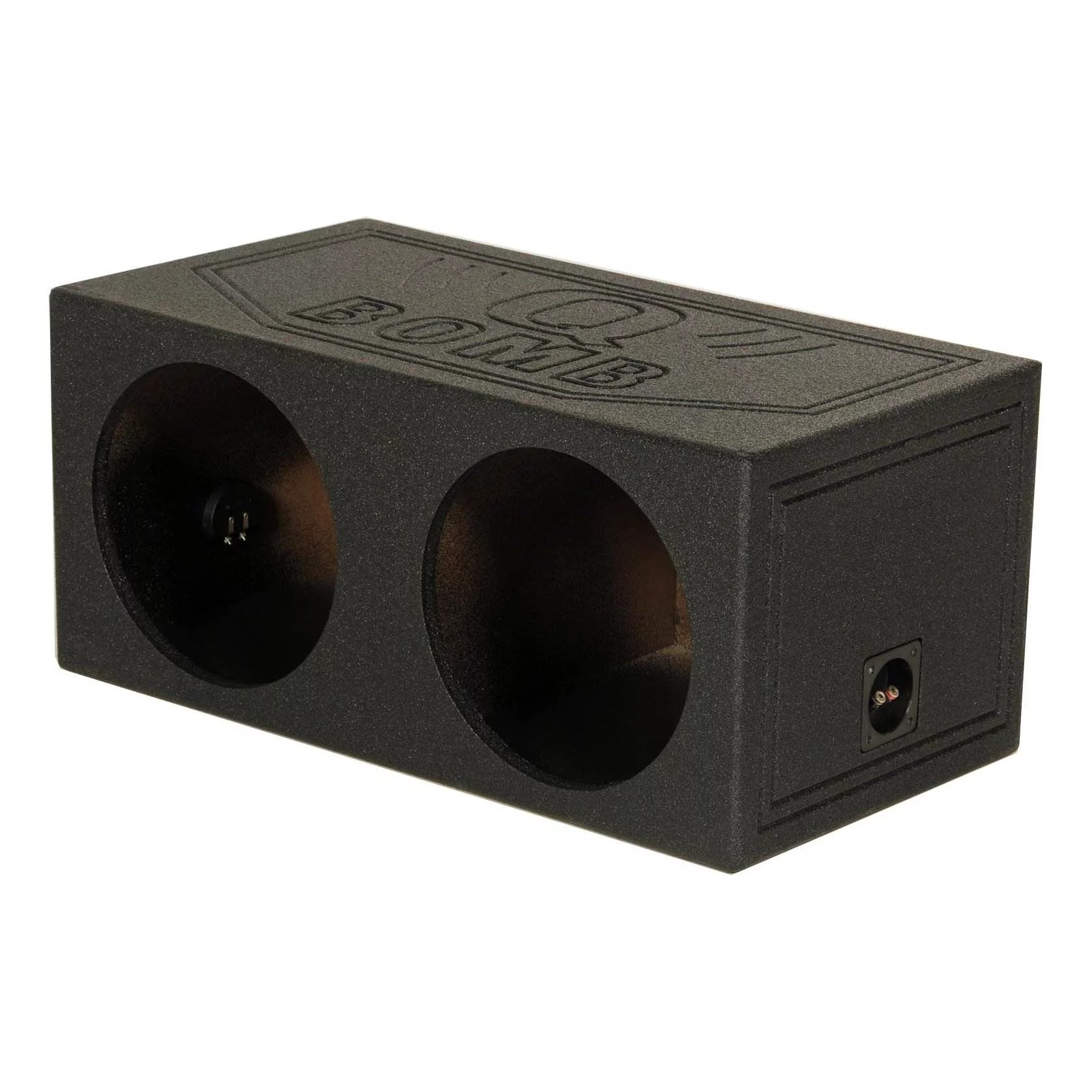 QPower QBomb 15 Inch Dual Sealed Car Audio Subwoofer Sub Box Enclosure QBOMB15S