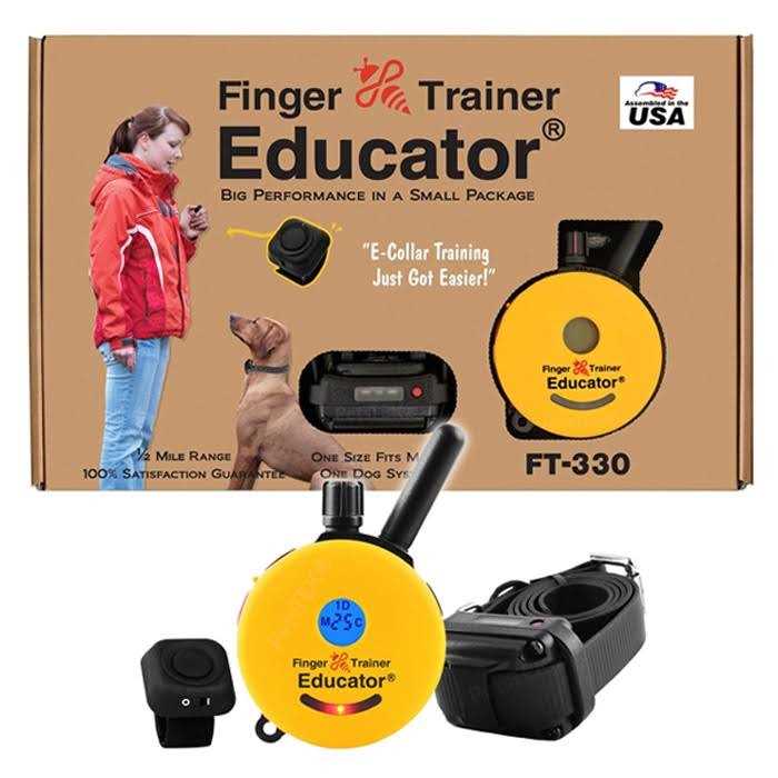 Educator EZ-900 Easy 1/2 Mile E-Collar Remote Dog Training Collar with Vibration - Pet Supplies online store