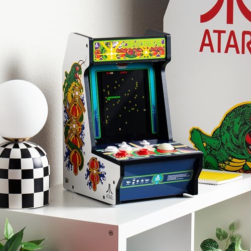 Arcade Classics - WWE Counter Series Game Machine, 4 Games, 8" Liquid Crystal Screen - Mini Cabinet, Portable Gaming, Retro, Countertop Console, Basement Decoration, Man Cave