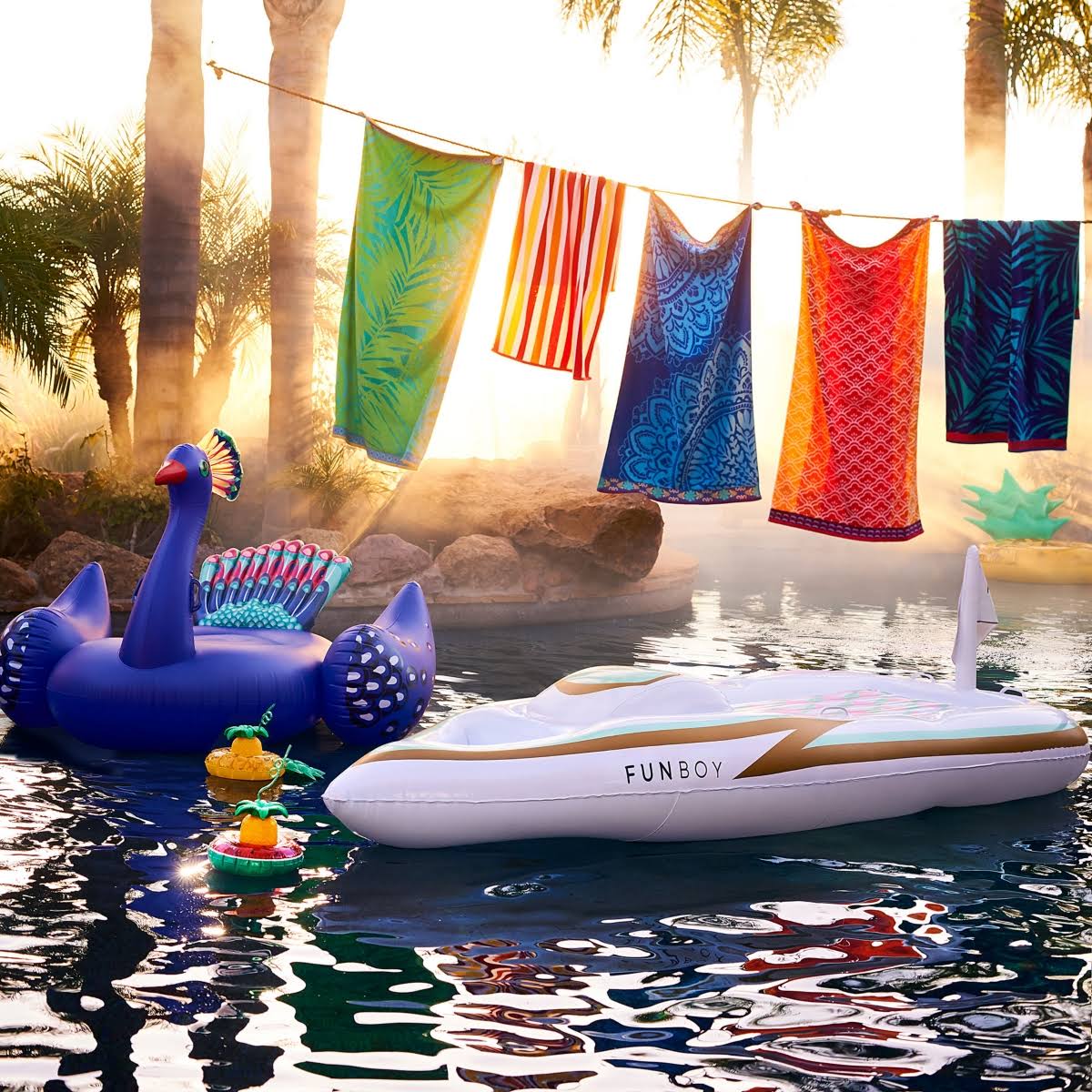 FUNBOY Giant Inflatable Yacht Pool Float