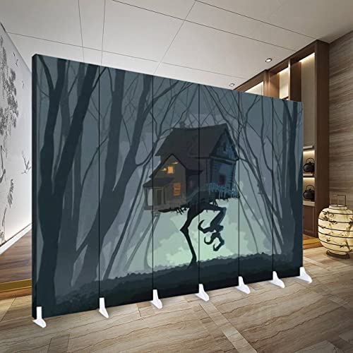 6 Panel Canvas Room Divider Screen The Monument Valley The Peaceful Life in The Mysterious Town is Canvas Privacy Partition Room Divider Wall Divider for Home Office Bathroom