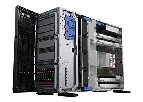 HP ProLiant ML350 G10 Tower Server, Intel Xeon 3106 8 Core, 64GB DDR4, 16TB HDD, RAID, Windows Server 2019 OS (Renewed)
