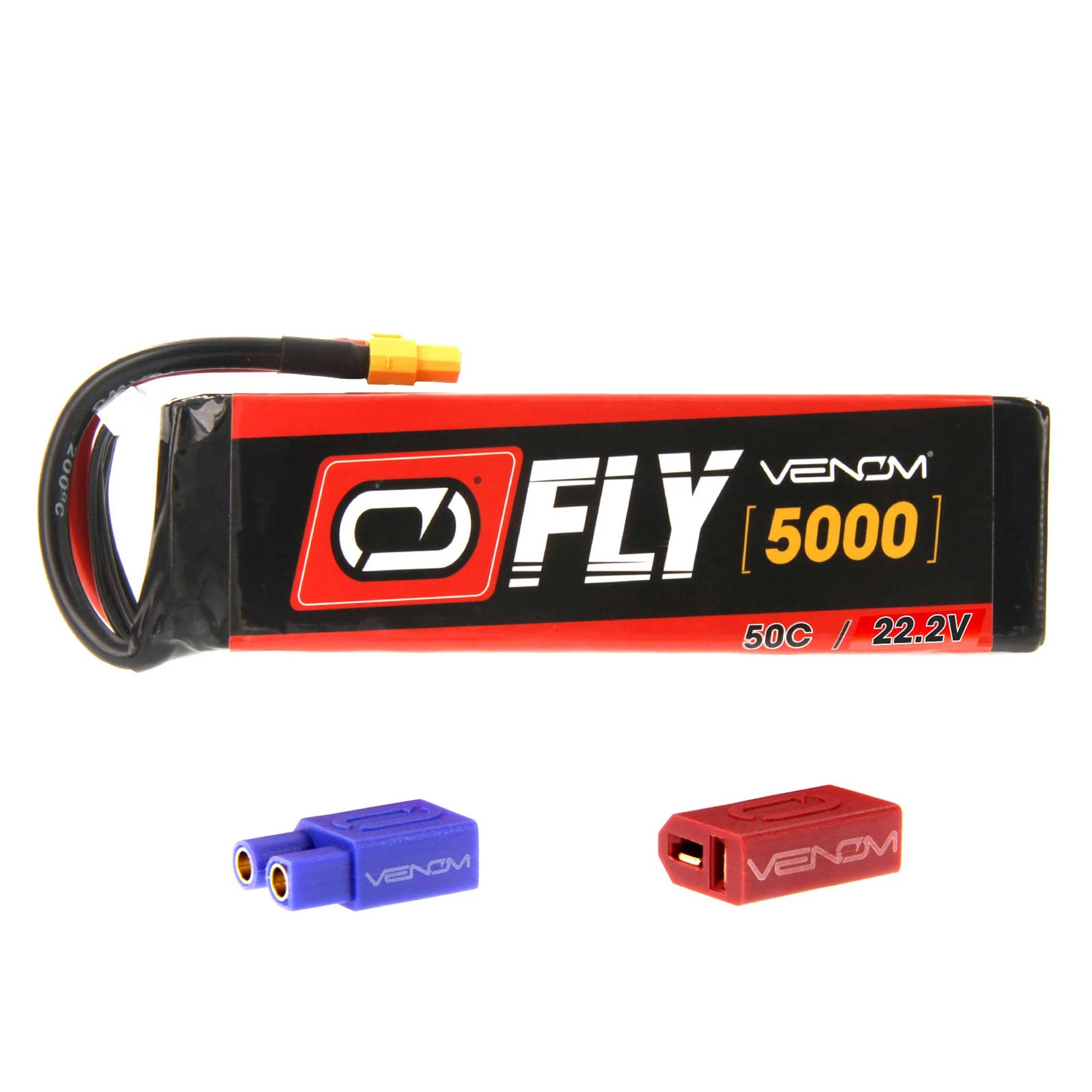 Venom 5000mAh 6s 22.2V 50C LiPo, Fly :UNI 2.0 Plug