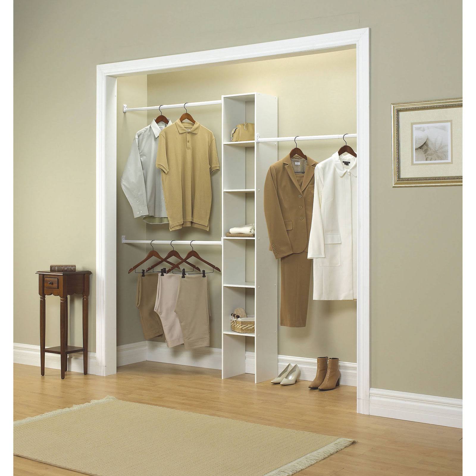 ClosetMaid Vertical Closet Organizer, 12 inch, White