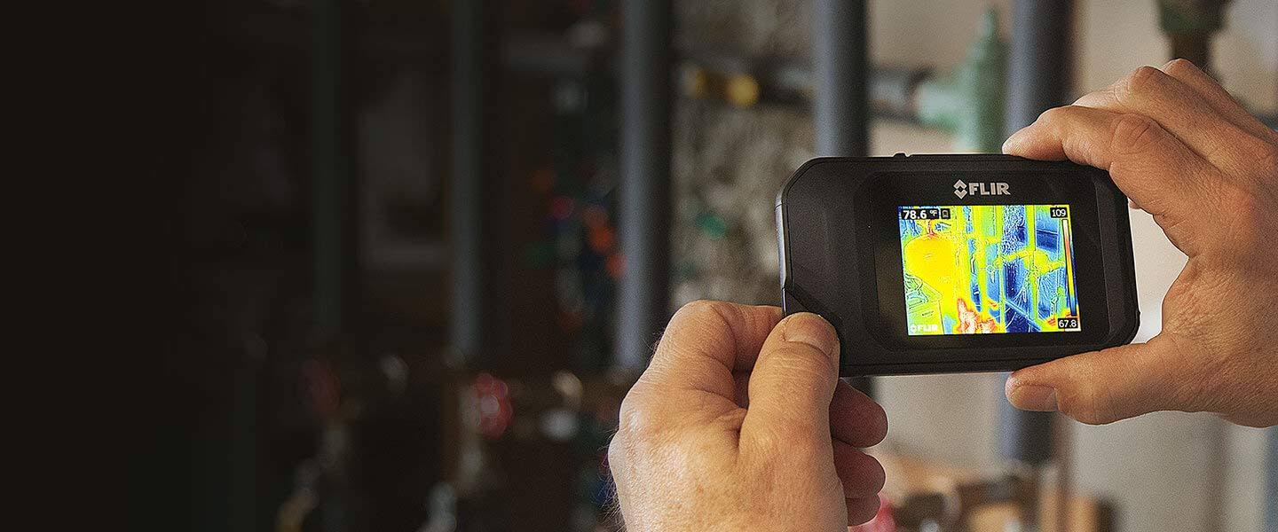 FLIR C3 - Thermal and visual light camera combo - compact - 0.0048 MP - Wi-Fi