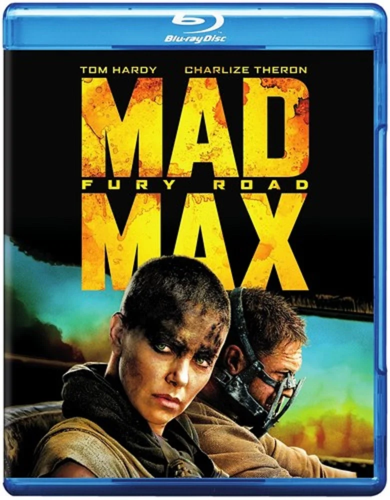 Mad Max, The Road Warrior, Beyond Thunderdome & Fury Road 4 Blu Ray Set Incudes Road Warrior Glossy Print Art Card