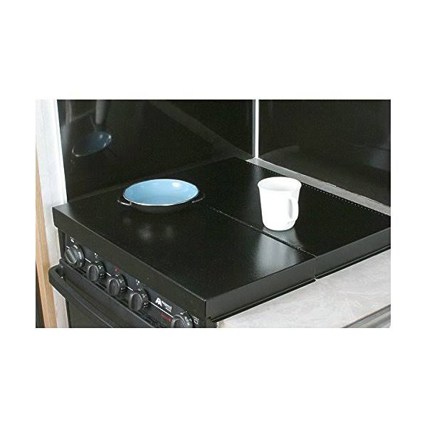 Camco 43554 RV Black Universal Fit Stove Top Cover