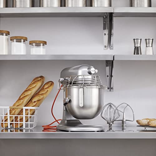 KitchenAid KSM8990CU 8-Quart Commercial Countertop Mixer, 10-Speed, Gear-Driven, Contour Silver