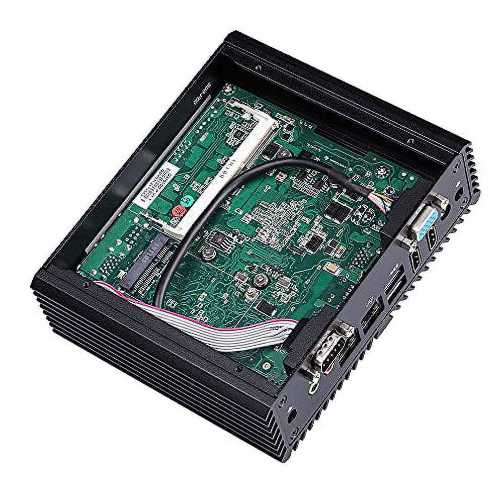 Windows 10 Mini Desktop Computer Fanless CPU Intel Pentium J3710 Quad Core-8GB RAM 128GB SSD Dual Band WiFi/BT4.0