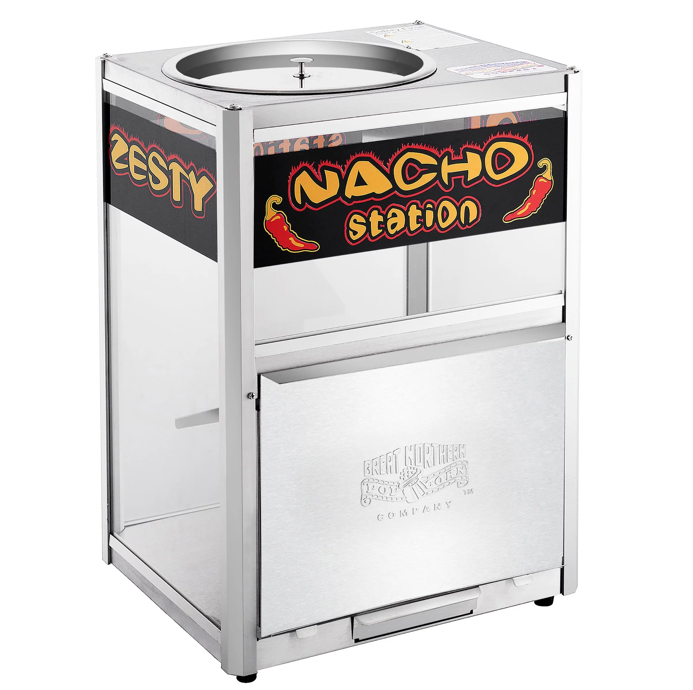 Great Northern Nacho Station Commercial Grade Nacho Warmer Merchandiser