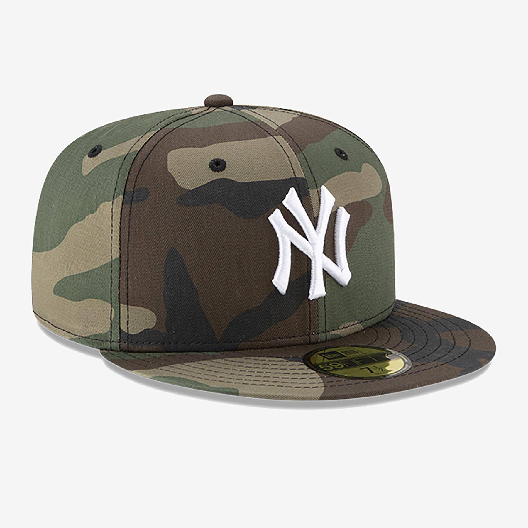 New Era York Yankees Camo Woodland Basic 59FIFTY Fitted Hat