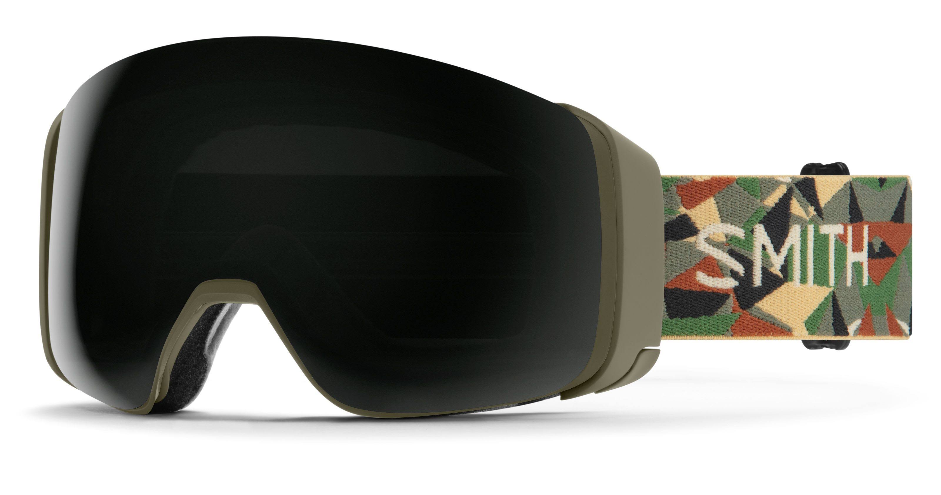 Smith 4D Mag Goggles Alder Geo Camo Chromapop Sun Black