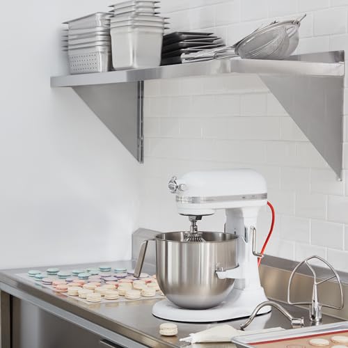 KitchenAid KSM8990CU 8-Quart Commercial Countertop Mixer, 10-Speed, Gear-Driven, Contour Silver