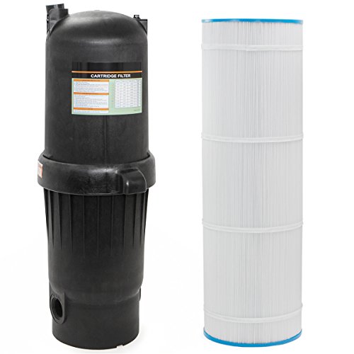 XtremepowerUS Pool Cartridge Filter, In-Ground Swimming Pool and Spa