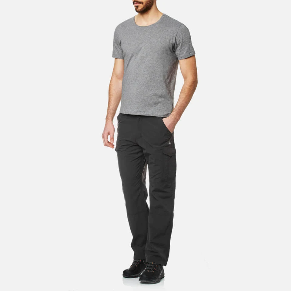 Craghoppers Mens NosiLife Cargo Trousers Black Pepper