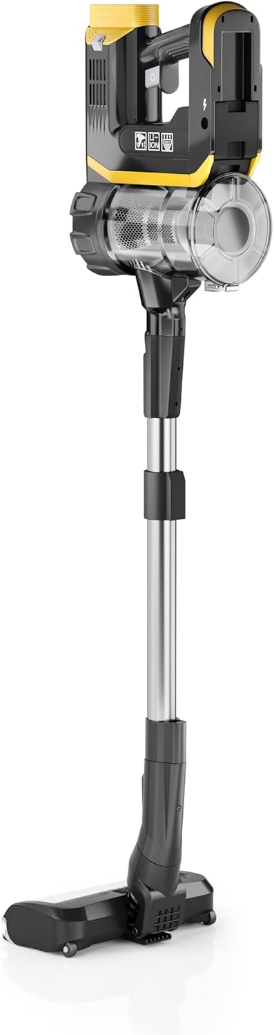 Prolux RS7 PRO Cordless Handheld Stick Vacuum for Professsional Home and Office Cleaning with Three Batteries