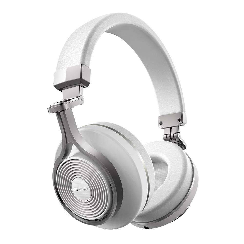 Bluedio T3 Turbine 3rd Bluetooth Headphone Wireless Headset Bluetooth (White)