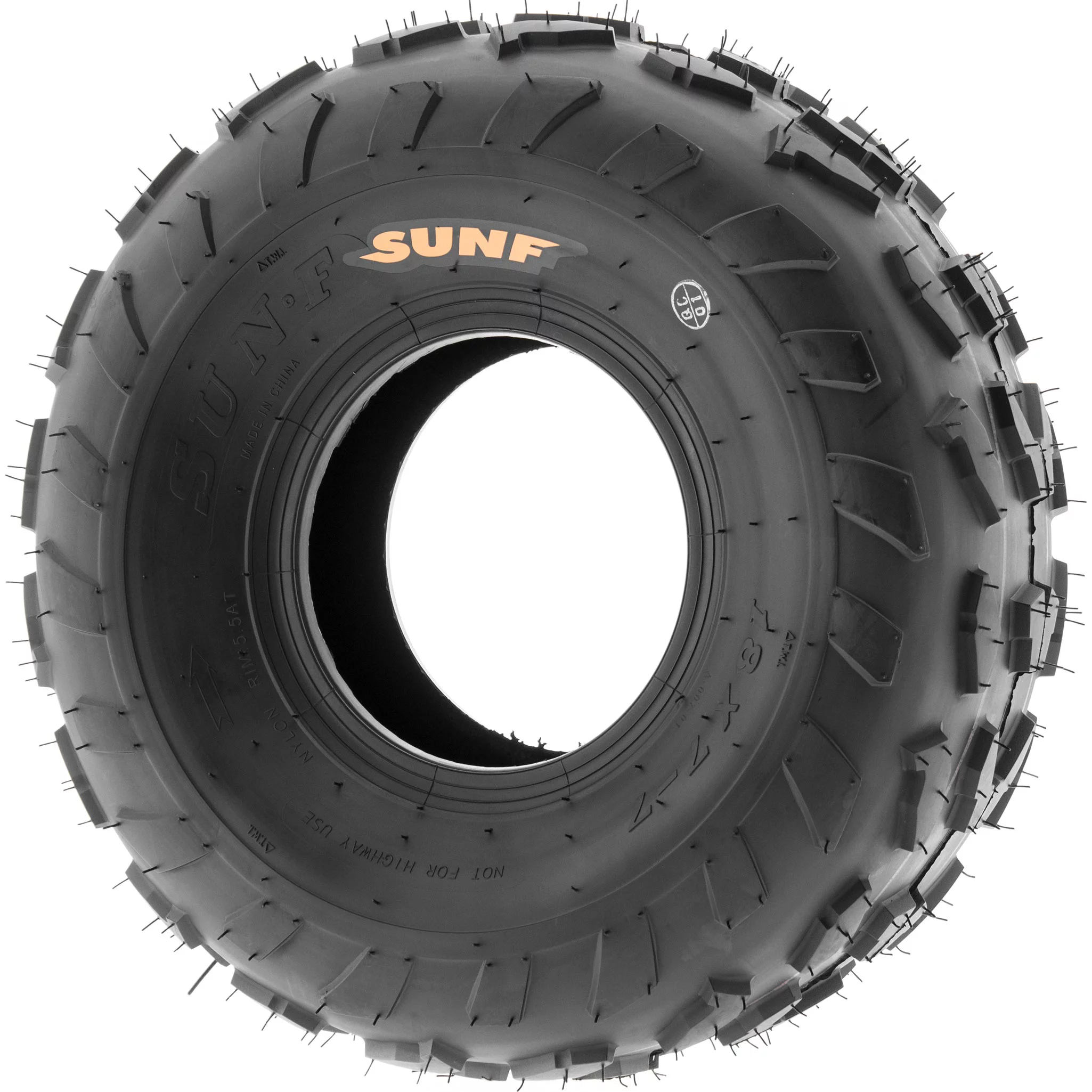 SunF All Trail ATV UTV Tires 18x7-7 4 PR A007 (Pair of 2)