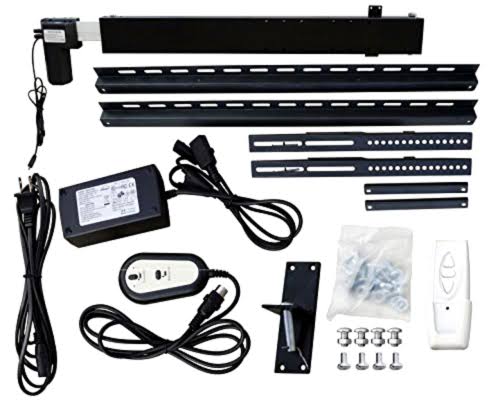 ECO-WORTHY Automations - Motorized Vertical TV Lift for 26-57x22 TVs - Remote Control for Home Use