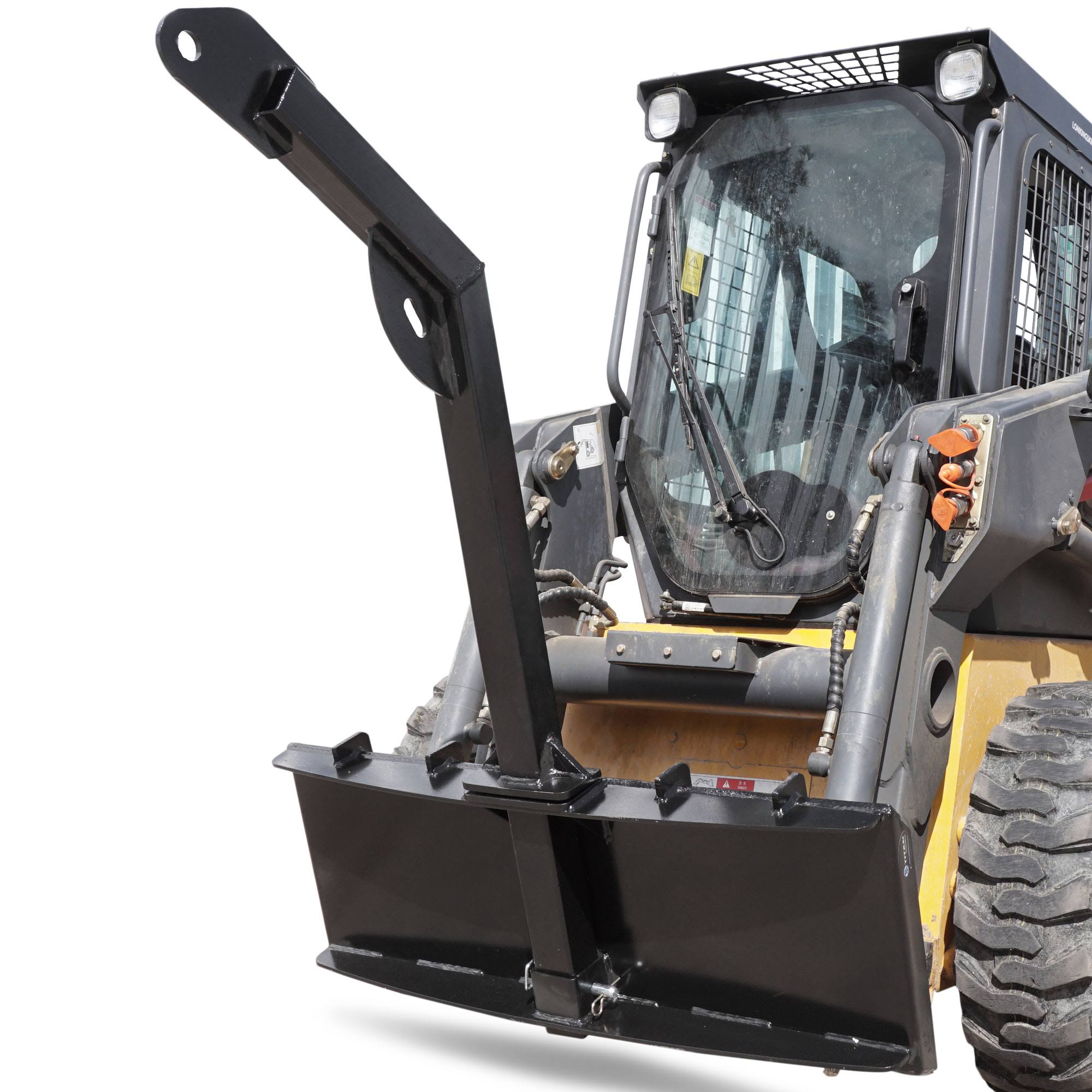Titan Attachments Tree Boom Attachment 60x22 Bobcat Skid Steer Lift Pole Jib Hoist Crane 3500 lbs CA