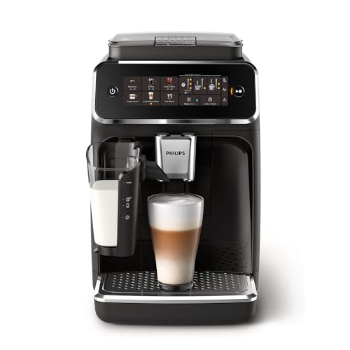 PHILIPS 3000 Series Fully Automatic Espresso Machine, LatteGo Milk Frother