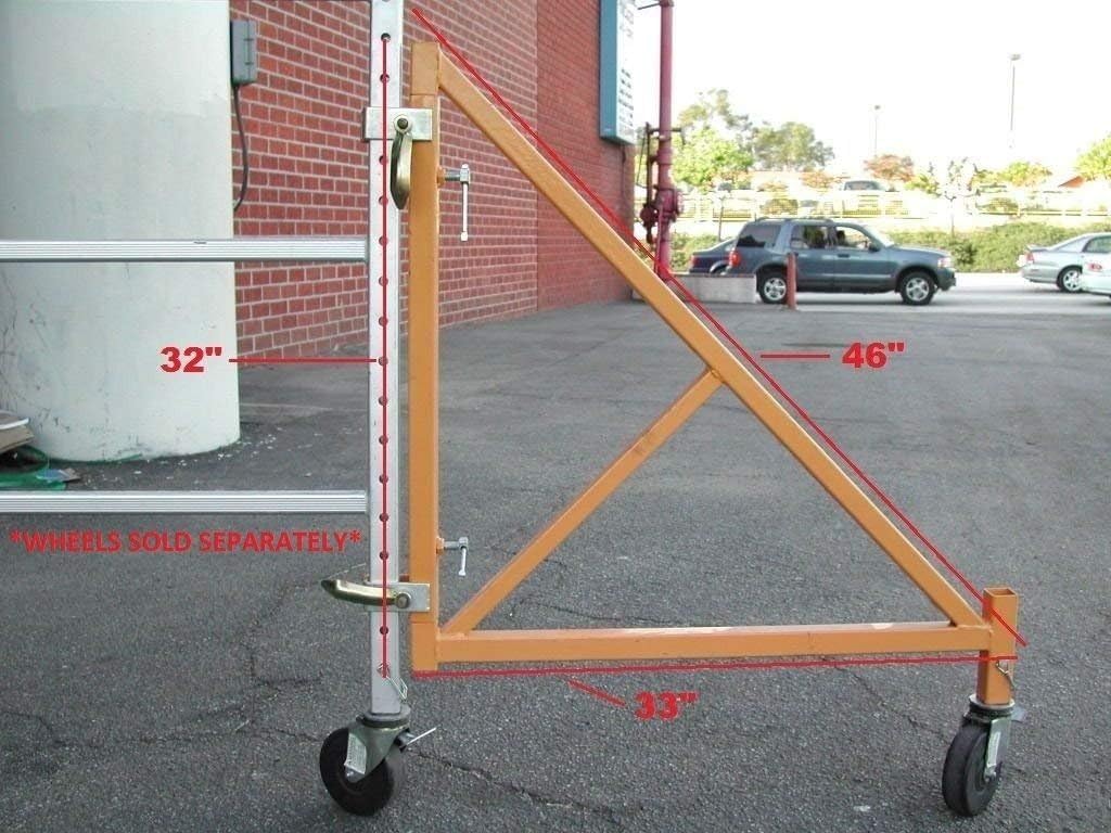 CBM Scaffold Multipurpose 18ft. Maxi Square Triple Baker-Style Scaffold Tower Package - 1,000-Lb. Capacity, Model# 3MFS