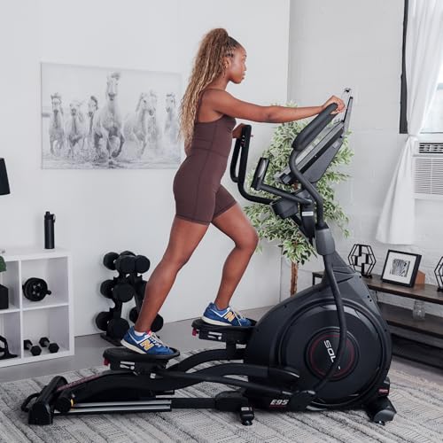 SOLE Fitness Elliptical Exercise Machines, Models E25, E35, E95, E95S, E98, Elliptical Machines for Home Use, Home Exercise Equipment for Cardio Training, Work from Home Fitness Stepper Machine